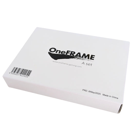 OneFRAME TE A set (24mm x11、30mm x1)アケコン用ボタンセット ホワイト