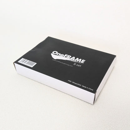 OneFRAME TE B set（30mm x8）アケコン用ボタンセット ブラック