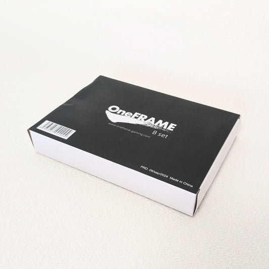 OneFRAME TE B set（30mm x8）アケコン用ボタンセット ブラック