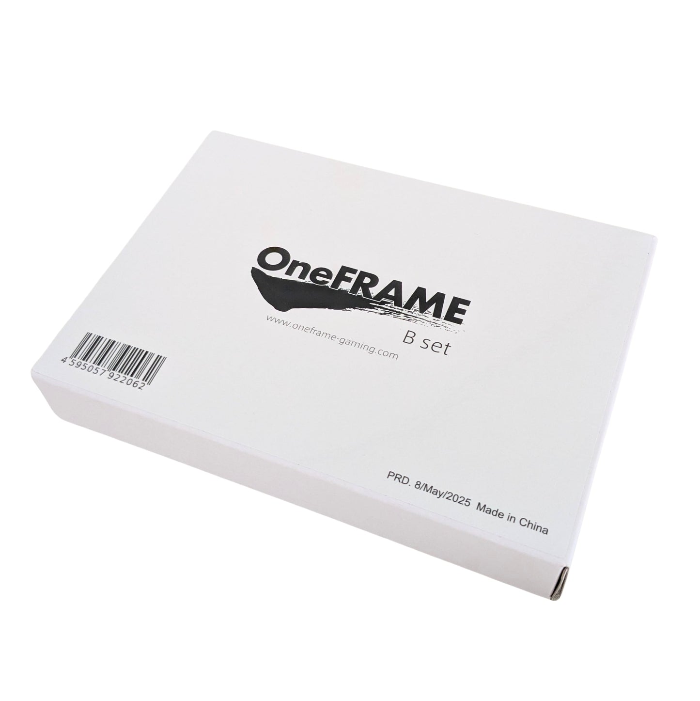 OneFRAME TE B set（30mm x8）アケコン用ボタンセット ホワイト