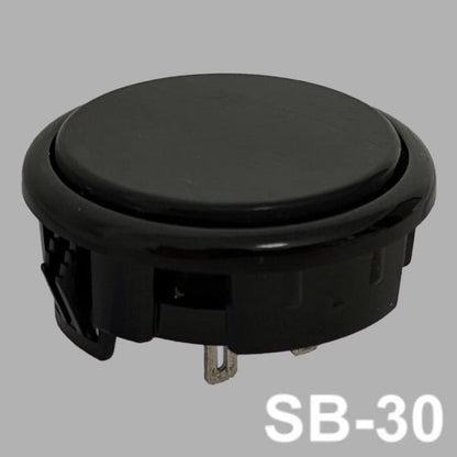 OneFRAME TE SB-30 30mm アケコン用ボタン ブラック 単品